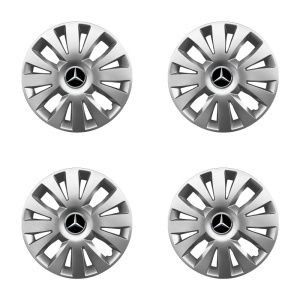 Set 4 Capace Roti 15 inchi (R15) Compatibile Cu MERCEDES model - 324 - Img 2