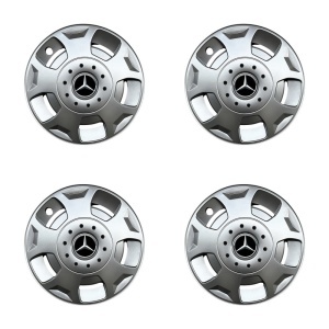 Set 4 capace roti 15 inchi (R15) compatibile cu MERCEDES model - 342 - Img 2