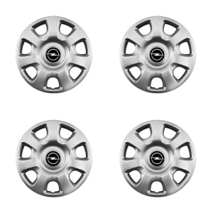 Set 4 capace roti 15 inchi (R15) Compatibile Cu Opel model - 336 - Img 2
