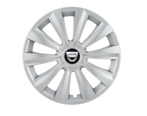Set 4 capace roti 15 inchi (R15) Delta Gri, Compatibile Cu Dacia
