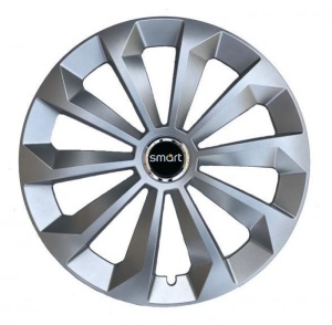 Set 4 Capace Roti 15 inchi (R15) Fame Gri, Compatibile Cu Smart