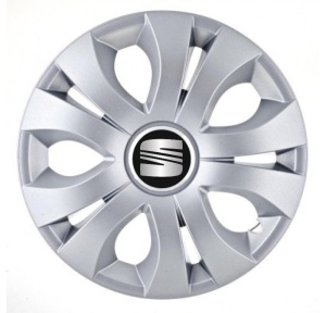 Set 4 Capace Roti 16 inchi (R16), Compatibil Cu Seat, model Top Gri