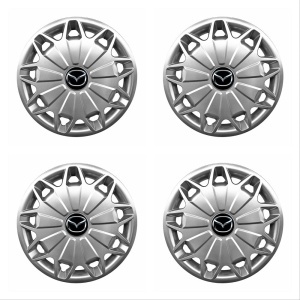 Set 4 capace roti 16 inchi (R16) Compatibile Cu Mazda model - 419 - Img 2