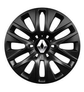 Set 4 capace roti 16 inchi (R16) compatibile RENAULT, Model 429 Black