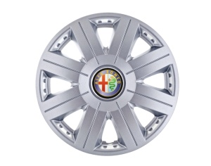 Set 4 capace roti 16 inchi (R16) Cosmos Gri, Compatibil Cu Alfa Romeo