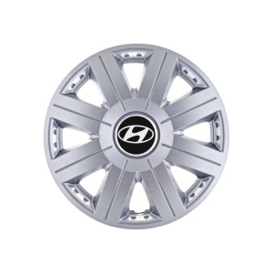 Set 4 capace roti 16 inchi (R16) Cosmos Gri, Compatibil Cu Hyundai - Img 3