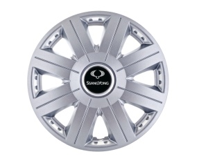 Set 4 capace roti 16 inchi (R16) Cosmos Gri, Compatibil Cu SsangYong