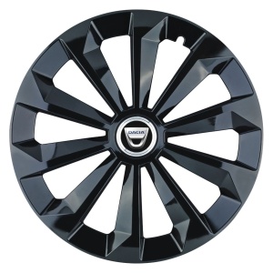 Set 4 Capace Roti 16 inchi (R16) Fame Negru, Compatibile Cu Dacia - Img 3