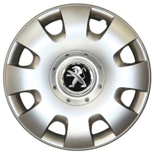 Set 4 Capace Roti 16 inchi (R16) Pentru Peugeot, Model 401 - Img 3