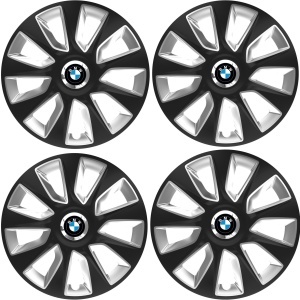 Set 4 Capace Roti 16 inchi (R16) Stratos Gri-Negru, Compatibile Cu BMW - Img 2