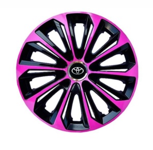 Set 4 capace roti 16 (R16) Extra Strong Pink, Compatibile Cu Toyota