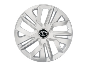 Set 4 capace roti 16`` Raven Gri, Compatibile cu Toyota - Img 1