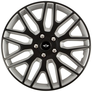 Set 4 Capace Roti 17 inchi (R17) Dakar Negru-Gri, Compatibile Cu Mini