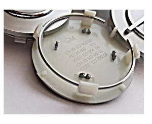 Set 4 capace roti 64mm Argintii/Gri, Opel Insignia/Astra/Vectra/Corsa, Pentru Jante Aliaj - Img 3