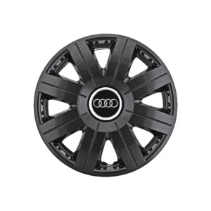 Set 4 capace roti Cosmos Negru R15, pentru gama auto Audi - Img 3