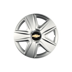 Set 4 capace roti Cu Inel Cromat Esprit R16 Compatibil Cu Chevrolet - Img 3