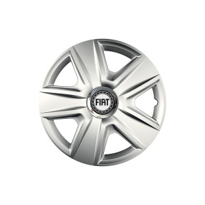 Set 4 capace roti Cu Inel Cromat Esprit R16 Compatibil Cu Fiat - Img 3