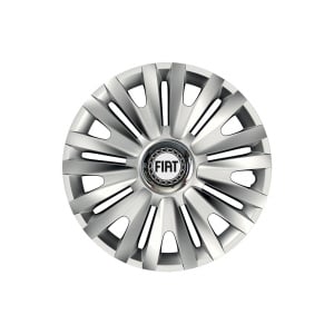 Set 4 capace roti Cu Inel Cromat Royal R16 Compatibil Cu Fiat