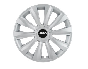 Set 4 capace roti Delta cromat R15 pentru gama auto Jeep - Img 1