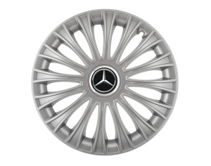 Set 4 capace roti Dino cromat R16 pentru gama auto Mercedes - Img 1