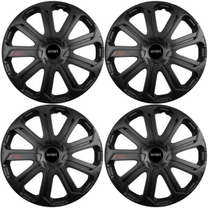 Set 4 Capace Roti Evo Negru R15, Pentru Smart - Img 4