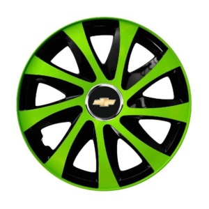 Set 4 capace roti Extra drift green R15 Compatibil Cu Chevrolet - Img 2