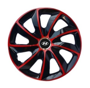Set 4 capace roti Extra Stig Red R17 pentru gama auto Hyundai - Img 1