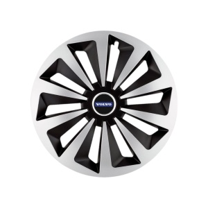 Set 4 capace roti Fox Gri-Negru R14 Compatibil Cu Volvo - Img 3