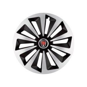 Set 4 capace roti Fox Gri-Negru R16 Compatibil Cu Range Rover - Img 3