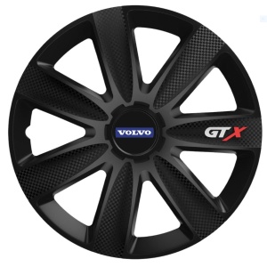 Set 4 Capace Roti GTX Negru Carbon Ford, R14