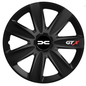 Set 4 Capace Roti GTX Negru Carbon R17, Pentru Dacia Nou - Img 3