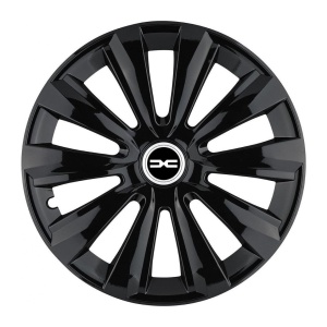 Set 4 Capace Roti potrivite jantelor de 14 inch, pentru Dacia Nou model Delta Black - Img 2