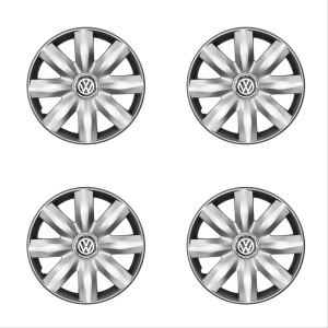 Set 4 capace roti potrivite jantelor de 14 inchi (R14) compatibile VW Volkswagen - Model 221 - Img 2
