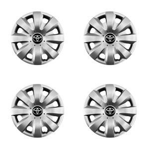 Set 4 capace roti potrivite jantelor de 15 inchi (R15) compatibile gama Toyota, model - 321 - Img 2