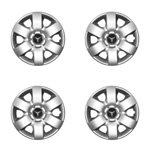 Set 4 capace roti potrivite jantelor de 15 inchi (R15) compatibile MERCEDES A-CLASS, C-CLASS,VITO,VANEO,T1,T2,VIANO,MODEL-310 - Img 2