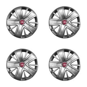 Set 4 capace roti potrivite jantelor de 16 inch (R16) compatibile gama FIAT model - 428 - Img 2