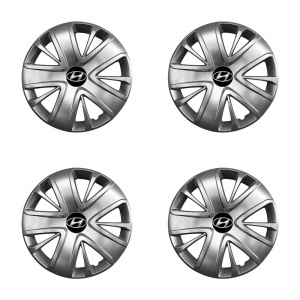 Set 4 capace roti potrivite jantelor de 16 inch (R16) compatibile gama HYUNDAI model - 428 - Img 2