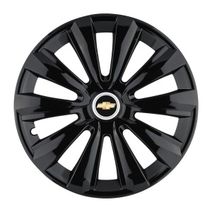 Set 4 Capace Roti, potrivite jantelor de R14, pentru Chevrolet, model delta negru - Img 3