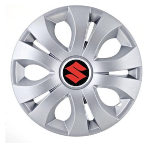 Set 4 Capace Roti, potrivite jantelor de R15, Compatibil Cu Suzuki, model top crom - Img 3