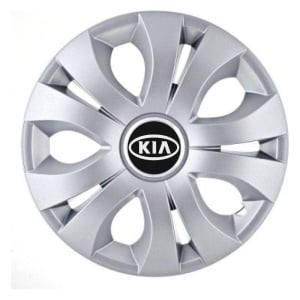 Set 4 Capace Roti, potrivite jantelor de R16, Compatibil Cu Kia, model top crom - Img 3