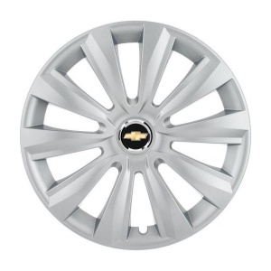 Set 4 Capace Roti, potrivite jantelor de R16, pentru Chevrolet, model delta cromat - Img 3