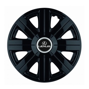 Set 4 Capace Roti, potrivite jantelor de R16, pentru Lexus, model Cosmos Negru - Img 1