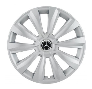 Set 4 Capace Roti, potrivite jantelor de R16, pentru Mercedes-Benz, model delta cromat