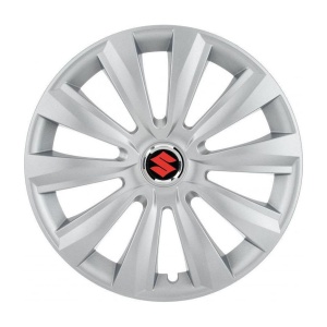 Set 4 Capace Roti, potrivite jantelor de R16, pentru Suzuki, model delta cromat - Img 3
