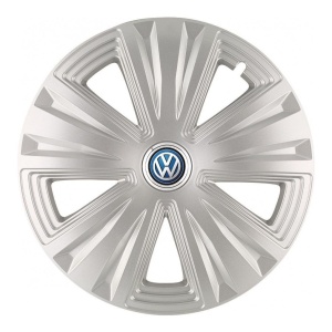 Set 4 Capace Roti, potrivite jantelor de R16, pentru Volkswagen, model glory Gri - Img 3
