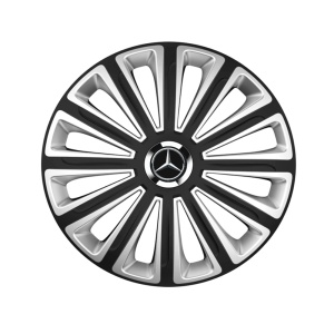 Set 4 capace roti R14 Compatibil Cu Mercedes-Benz Trend Silver-Black