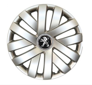 Set 4 Capace Roti R15, Potrivite Jantelor de 15 inch, Pentru Peugeot, Model 315