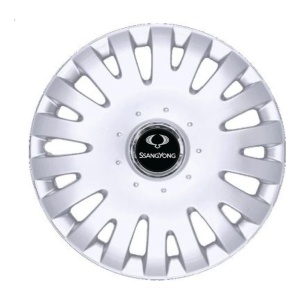 Set 4 Capace Roti R15, Potrivite Jantelor de 15 inch, Pentru SsangYoung, Model 306 - Img 3