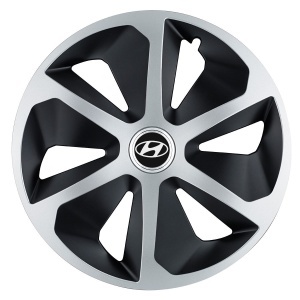 Set 4 capace roti Roco dual crom R17 pentru gama auto Hyundai