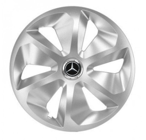 Set 4 Capace Roti Roco Gri R14, pentru Mercedes-Benz
